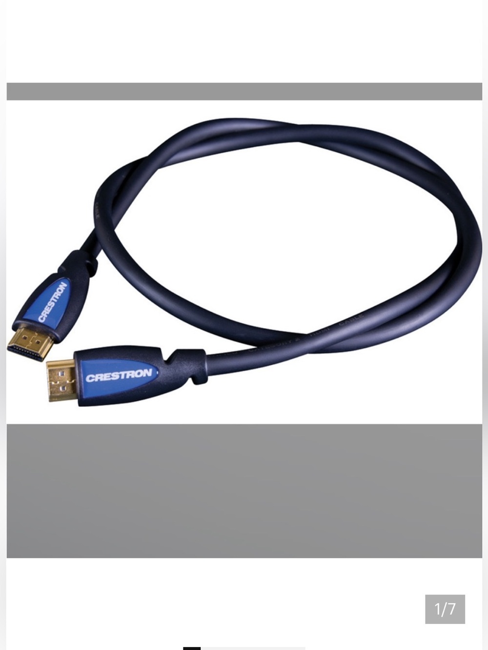 Crestron certified HDMI high speed interface cable 6ft NEW